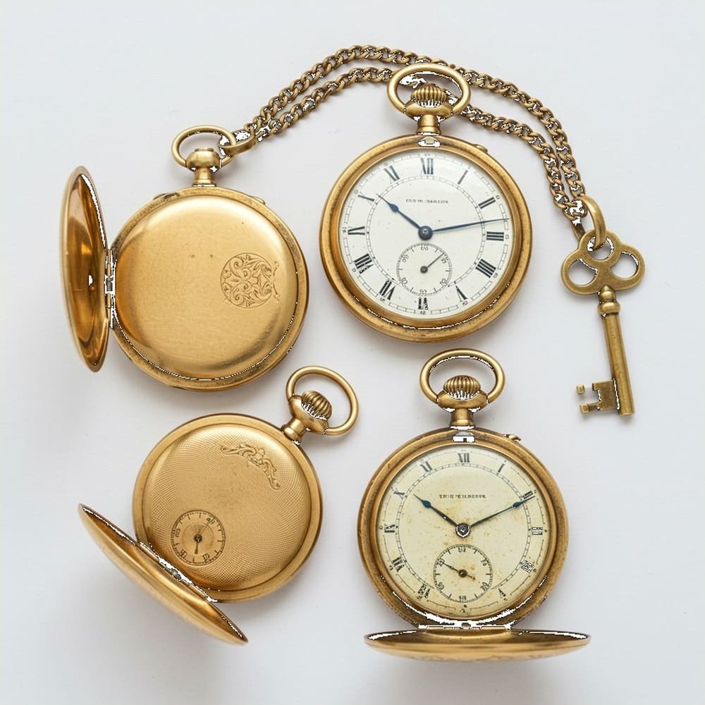 Gold Pocket Watches antiques we buy