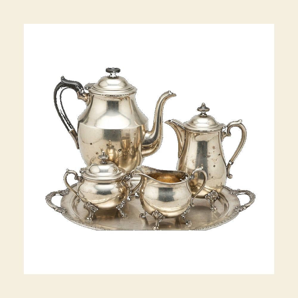 Silver Tea Sets antiques we buy